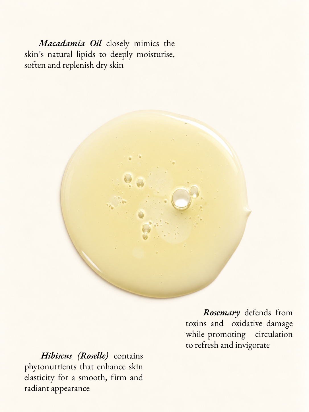 Roselle Body Oil